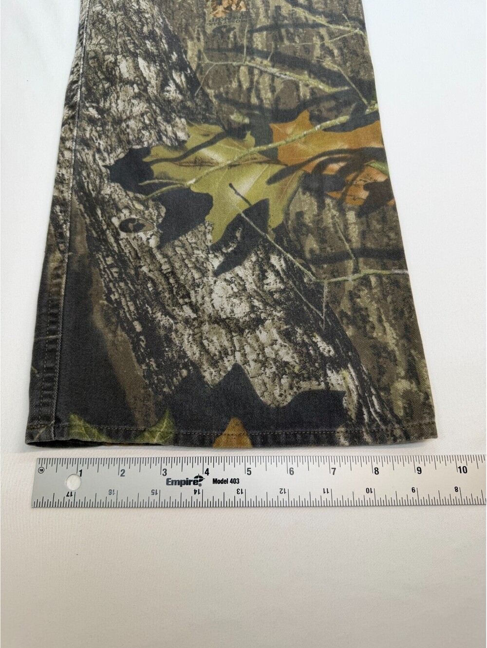 Mossy Oak Women's Cargo Pants Straight Flat Front Camouflage Size 8 Green - Picture 11 of 14